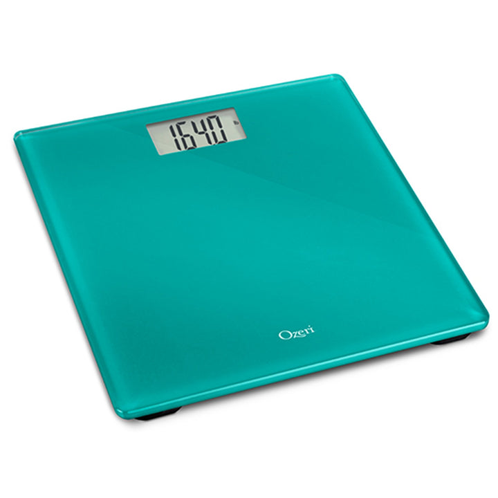 Ozeri Precision Body Weight Scale (440 lbs Step-on Bath Scale) in Tempered Glass Image 7