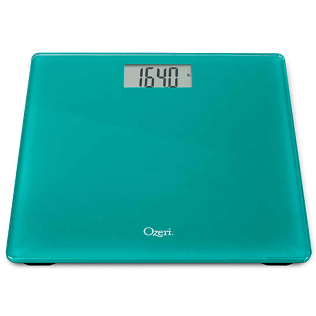 Ozeri Precision Body Weight Scale (440 lbs Step-on Bath Scale) in Tempered Glass Image 8