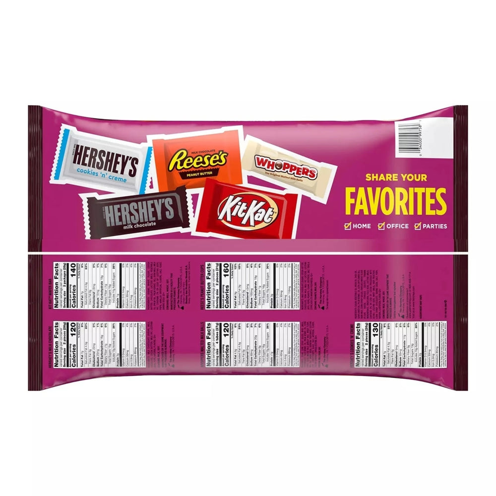 Hershey Factory Favorites Chocolate and Creme Assortment 68.7 Ounce (155 Piece) Image 2