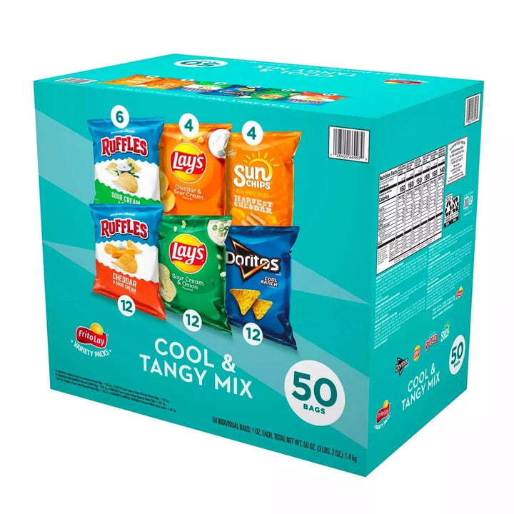 Frito-Lay Cool and Tangy Mix Variety Pack (50 Count) Image 1