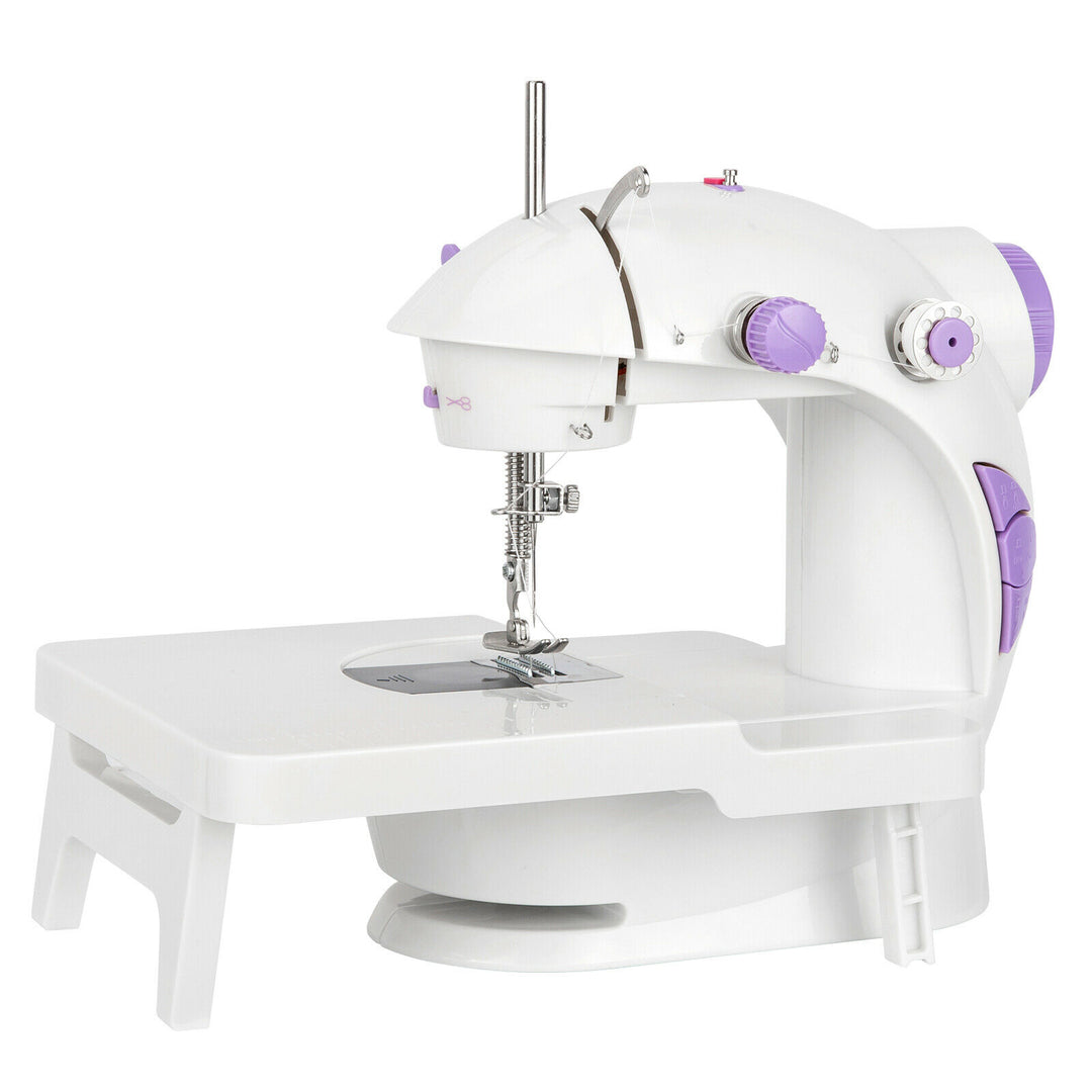 Magicfly Portable Electric Sewing Crafting Mending Machine w/ LED Light + Extension Table Image 1