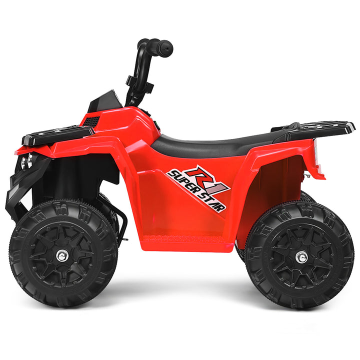 6V Battery Powered Kids Ride On ATV 4-Wheeler Quad w/ MP3 and LED Headlight Red Image 9