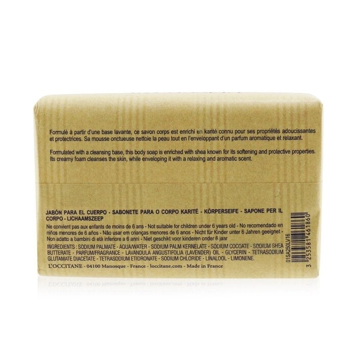 LOccitane - Shea Butter Extra Gentle Soap - Lavender(250g/8.8oz) Image 3