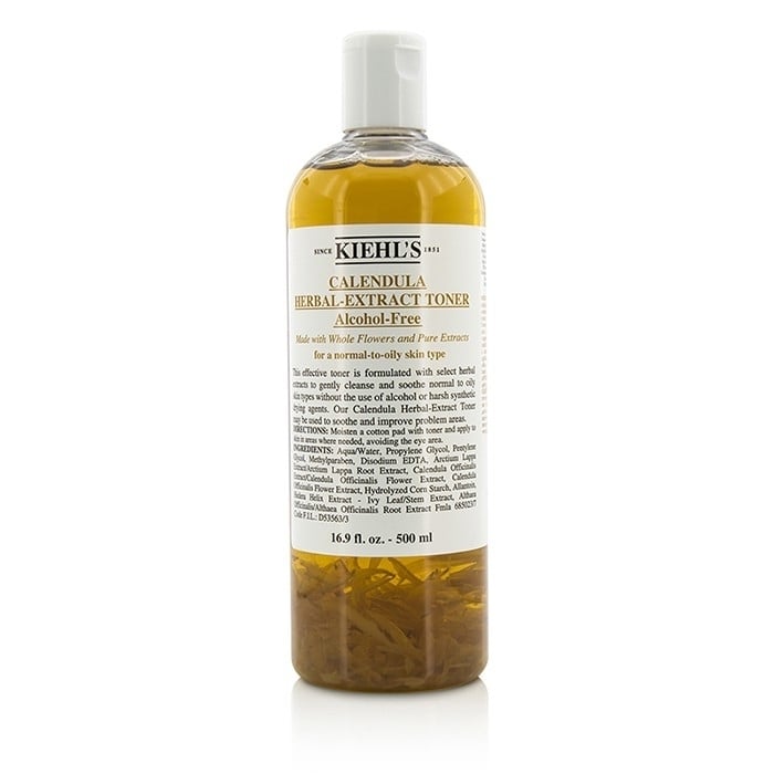 Kiehls - Calendula Herbal Extract Alcohol-Free Toner - For Normal to Oily Skin Types(500ml/16.9oz) Image 1