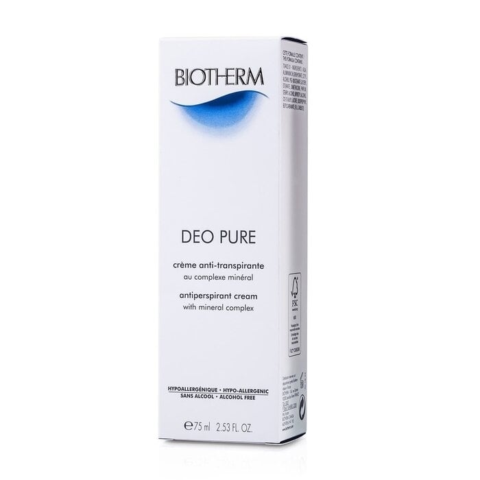 Biotherm - Deo Pure Antiperspirant Cream(75ml/2.53oz) Image 3