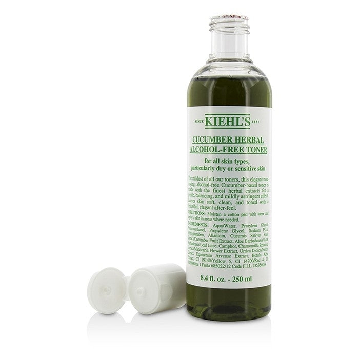 Kiehl's - Cucumber Herbal Alcohol-Free Toner - For Dry or Sensitive Skin Types(250ml/8.4oz) Image 2