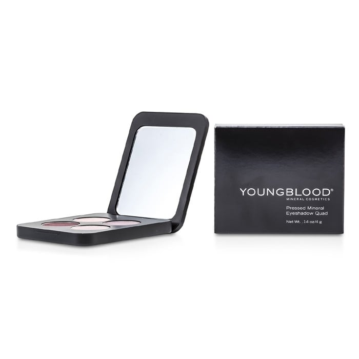 Youngblood - Pressed Mineral Eyeshadow Quad - Vintage(4g/0.14oz) Image 1