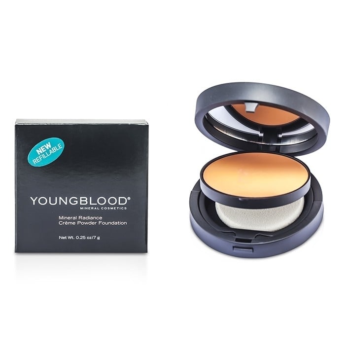 Youngblood - Mineral Radiance Creme Powder Foundation - Rose Beige(10g/0.35oz) Image 1