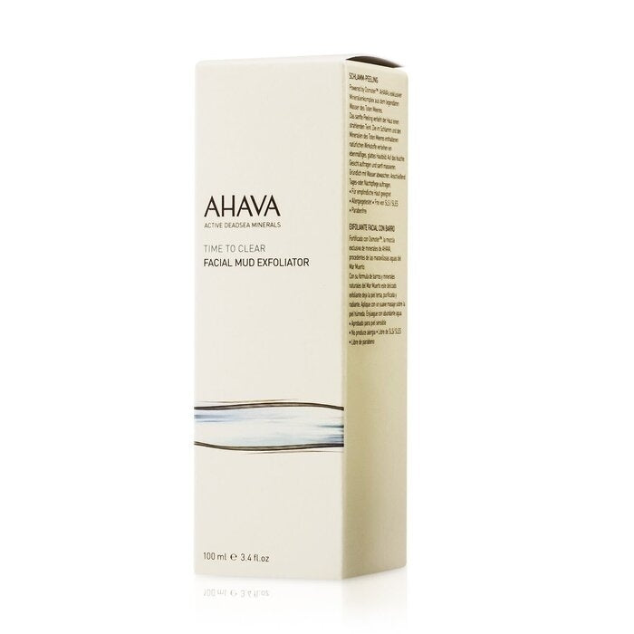 Ahava - Time To Clear Facial Mud Exfoliator(100ml/3.4oz) Image 3