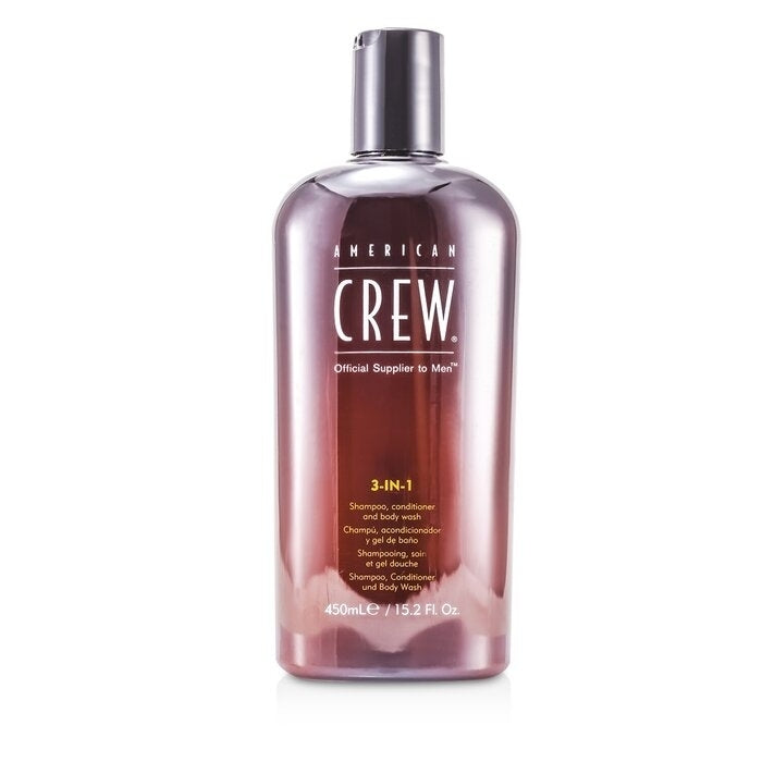 American Crew - Men 3-IN-1 ShampooConditioner and Body Wash(450ml/15.2oz) Image 1