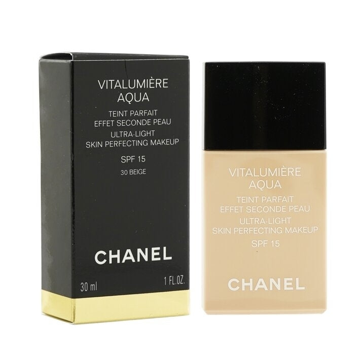 Chanel - Vitalumiere Aqua Ultra Light Skin Perfecting Make Up SPF15 -  30 Beige(30ml/1oz) Image 2