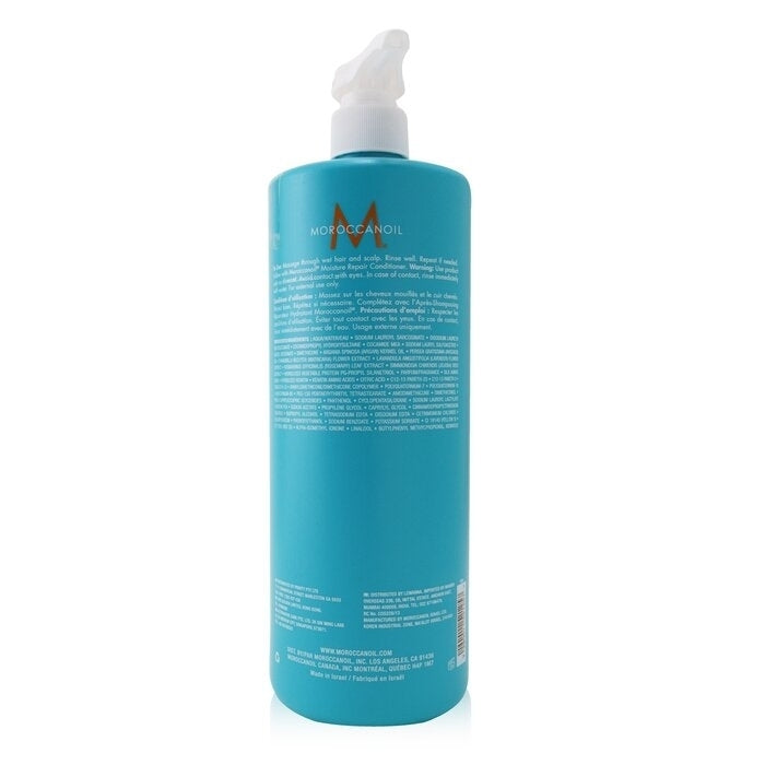 Moroccanoil - Moisture Repair Shampoo (For Weakened and Damaged Hair)(1000ml/33.8oz) Image 3