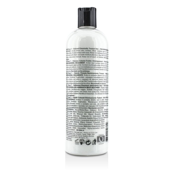 CHI - Transformation System Phase 1 - Solution Formula B (For Colored/Chemically Treated Hair)(473ml/16oz) Image 3