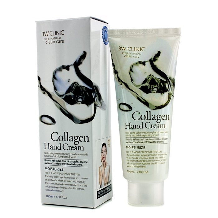 3W Clinic - Hand Cream - Collagen(100ml/3.38oz) Image 2