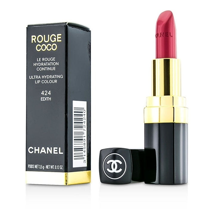 Chanel - Rouge Coco Ultra Hydrating Lip Colour - 424 Edith(3.5g/0.12oz) Image 1