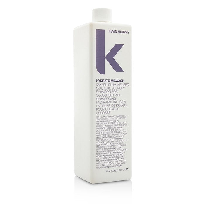 Kevin.Murphy - Hydrate-Me.Wash (Kakadu Plum Infused Moisture Delivery Shampoo - For Coloured Hair)(1000ml/33.6oz) Image 1