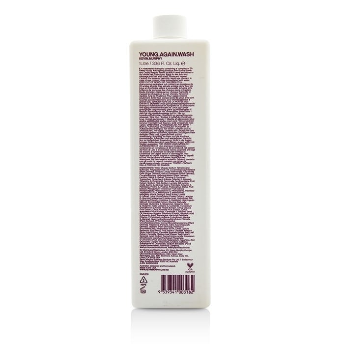 Kevin.Murphy - Young.Again.Wash (Immortelle and Baobab Infused Restorative Softening Shampoo - To Dry Brittle Image 2