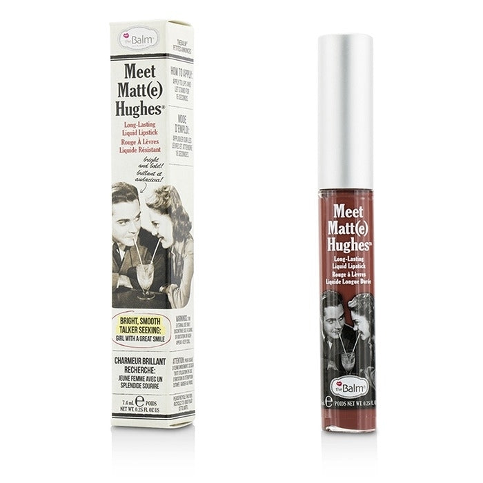 TheBalm - Meet Matte Hughes Long Lasting Liquid Lipstick - Charming(7.4ml/0.25oz) Image 1