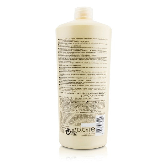 Kerastase - Nutritive Bain Magistral Fundamental Nutrition Shampoo (Severely Dried-Out Hair)(1000ml/33.8oz) Image 2