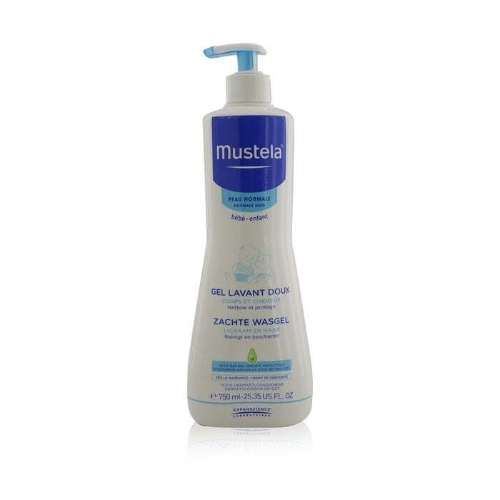 Mustela - Gentle Cleansing Gel - Hair and Body(750ml/25.35oz) Image 1