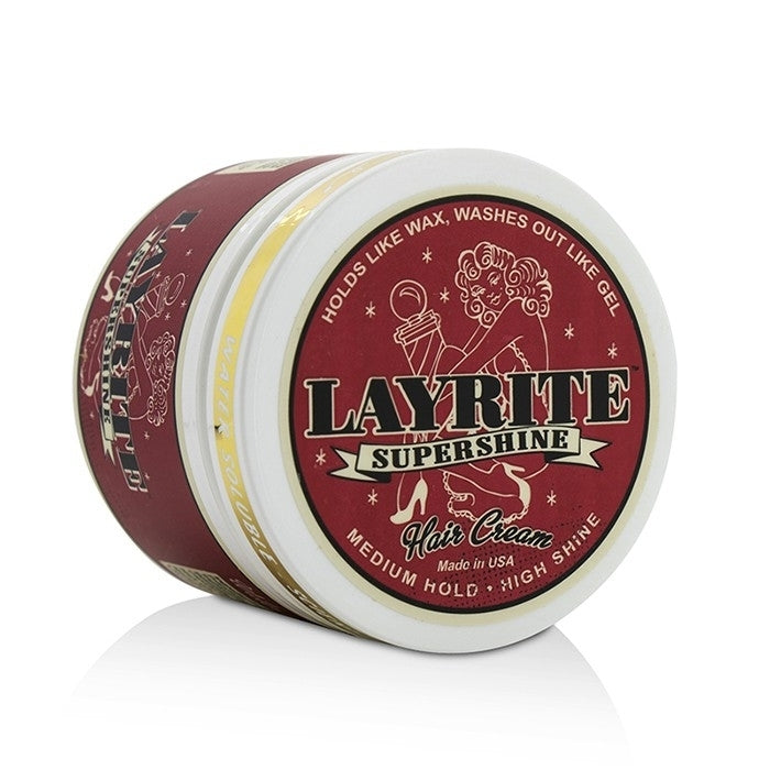 Layrite - Supershine Cream (Medium Hold, High Shine, Water Soluble)(120g/4.25oz) Image 2