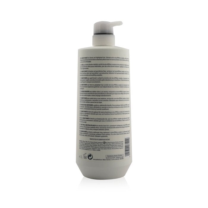 Goldwell - Dual Senses Blondes and Highlights Anti-Yellow Conditioner (Luminosity For Blonde Hair)(1000ml/33.8oz) Image 3