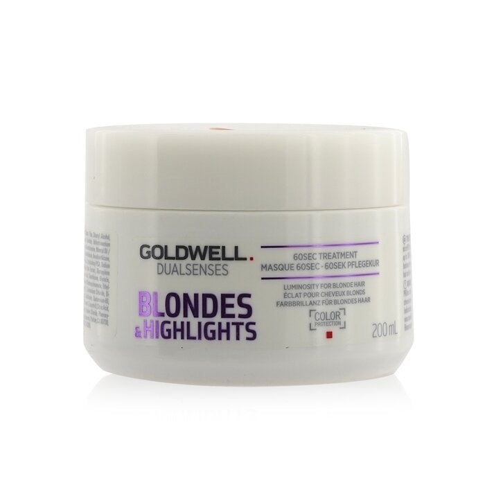 Goldwell - Dual Senses Blondes and Highlights 60SEC Treatment (Luminosity For Blonde Hair)(200ml/6.8oz) Image 1