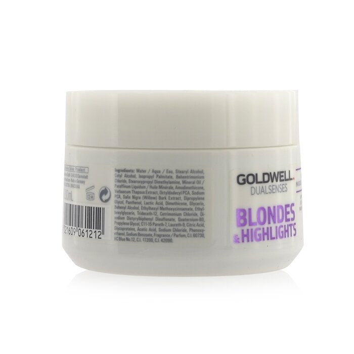 Goldwell - Dual Senses Blondes and Highlights 60SEC Treatment (Luminosity For Blonde Hair)(200ml/6.8oz) Image 2