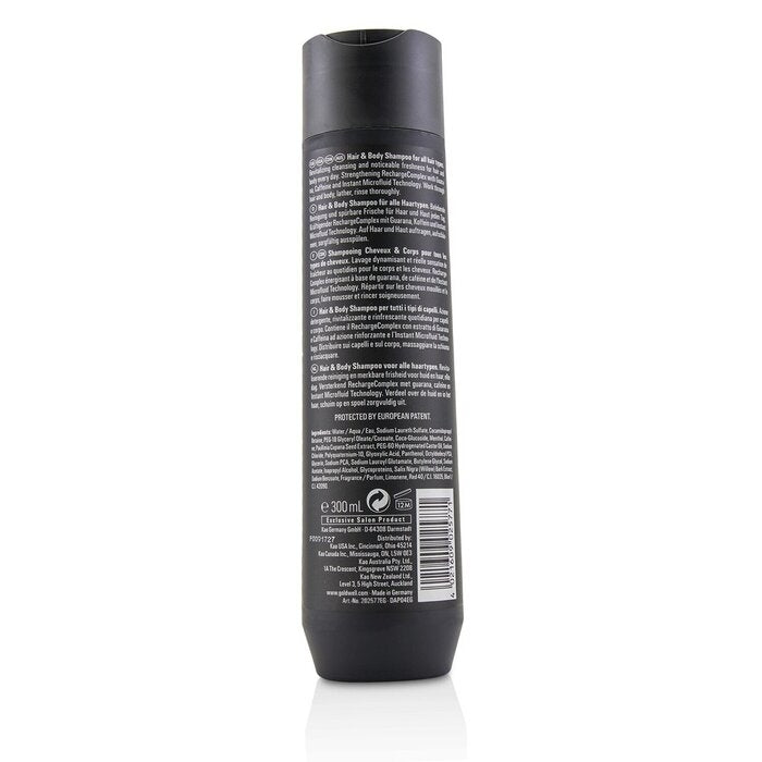 Goldwell - Dual Senses Men Hair and Body Shampoo (For All Hair Types)(300ml/10.1oz) Image 2