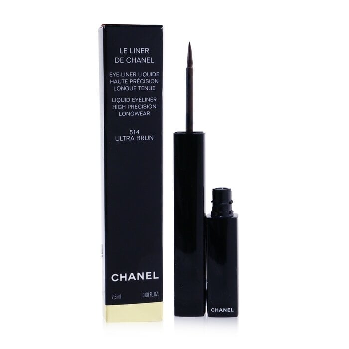 Le Liner De Chanel Liquid Eyeliner - 514 Ultra Brun - 2.5ml/0.08oz Image 2