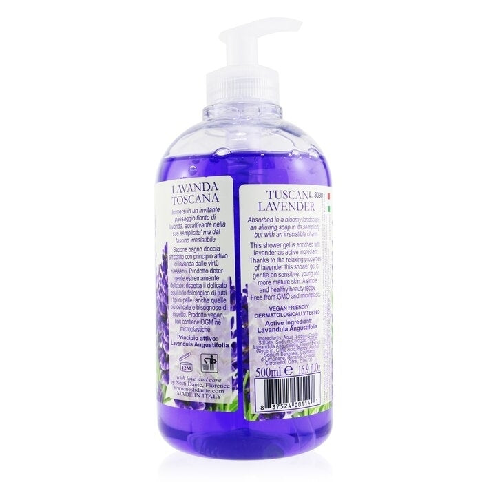 Dei Colli Fiorentini Hand and Face Soap With Lavandula Angustifolia - Tuscan Lavender - 500ml/16.9oz Image 3