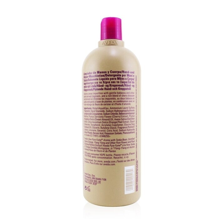 Cherry Almond Hand and Body Wash - 1000ml/33.8oz Image 3