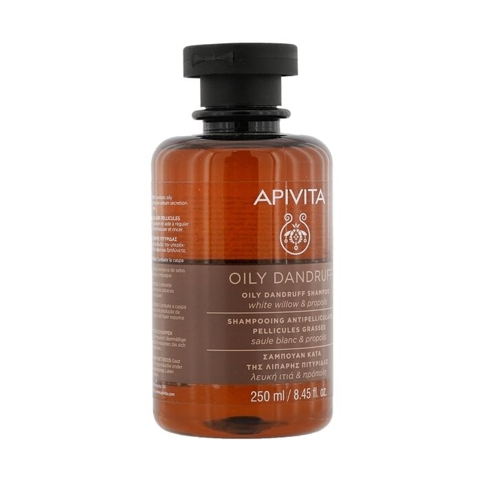 Apivita - Oily Dandruff Shampoo with White Willow and Propolis (For Oily Scalp)(250ml/8.45oz) Image 3