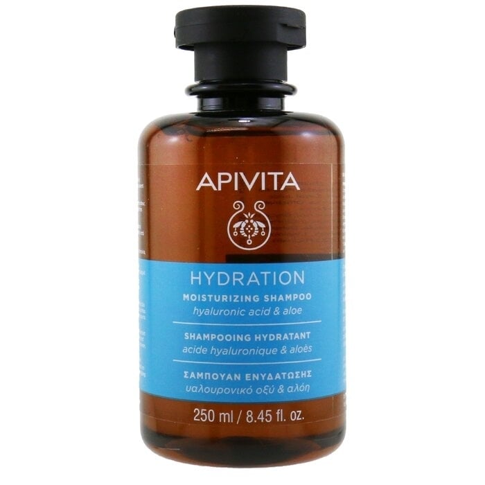 Apivita - Moisturizing Shampoo with Hyaluronic Acid and Aloe (For All Hair Types)(250ml/8.45oz) Image 1