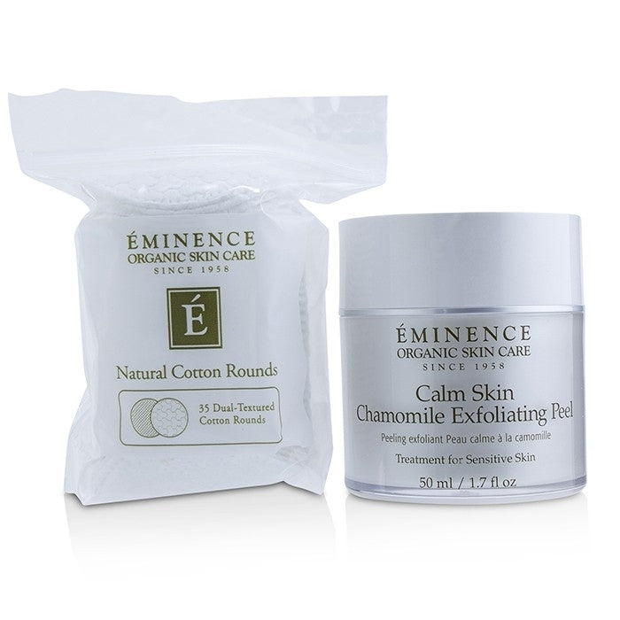 Eminence - Calm Skin Chamomile Exfoliating Peel (with 35 Dual-Textured Cotton Rounds)(50ml/1.7oz) Image 2
