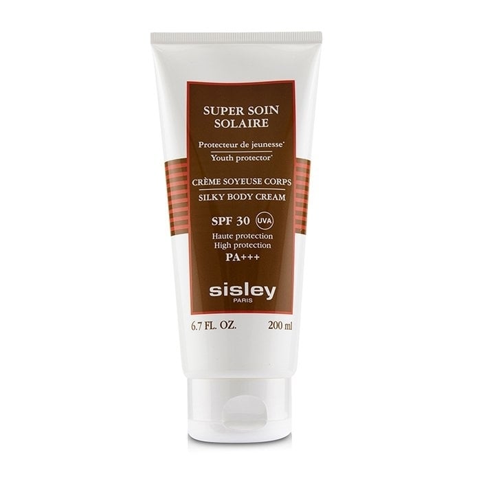 Super Soin Solaire Silky Body Cream SPF 30 UVA High Protection 168105 - 200ml/6.7oz Image 1