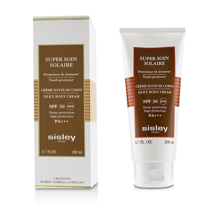 Super Soin Solaire Silky Body Cream SPF 30 UVA High Protection 168105 - 200ml/6.7oz Image 2