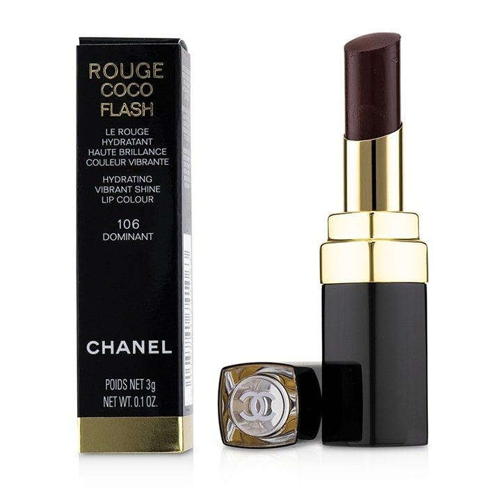 Chanel - Rouge Coco Flash Hydrating Vibrant Shine Lip Colour - 106 Dominant(3g/0.1oz) Image 2