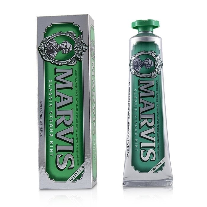 Marvis - Classic Strong Mint Toothpaste With Xylitol(85ml/4.5oz) Image 1