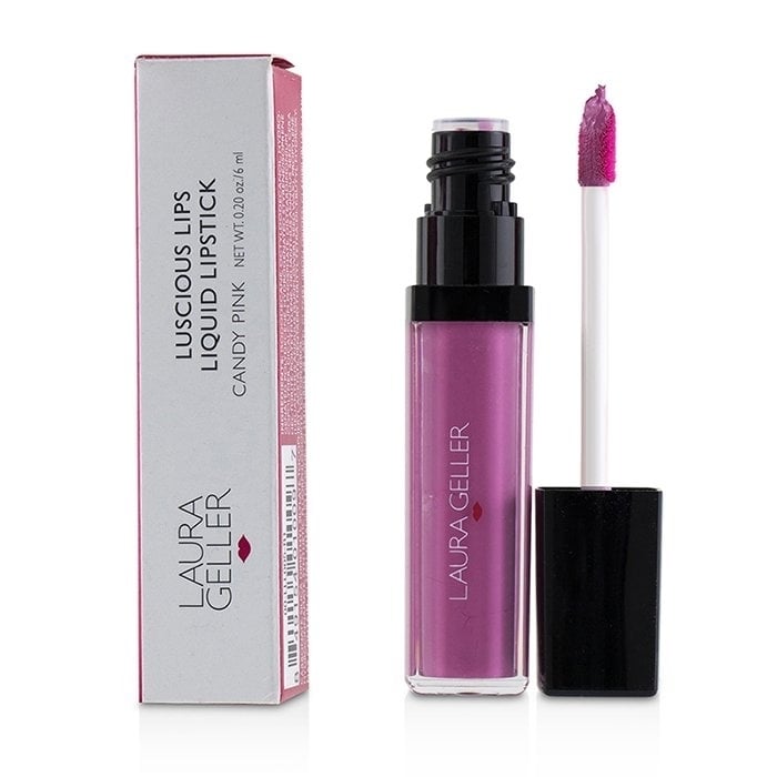 Laura Geller - Luscious Lips Liquid Lipstick - Candy Pink(6ml/0.2oz) Image 1