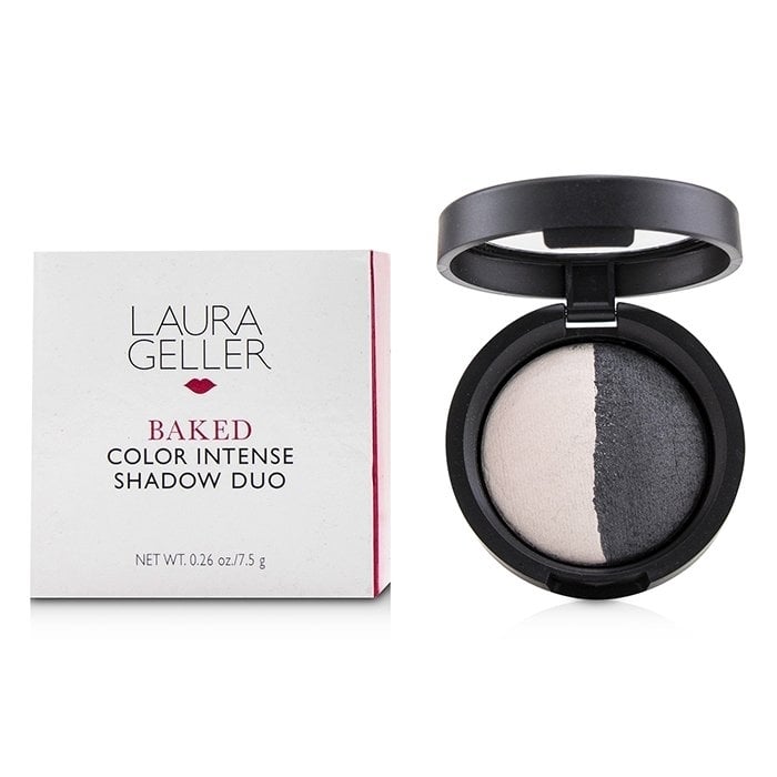 Laura Geller - Baked Color Intense Shadow Duo - Marble/Midnight(7.5g/0.26oz) Image 1