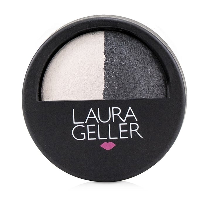 Laura Geller - Baked Color Intense Shadow Duo - Marble/Midnight(7.5g/0.26oz) Image 2