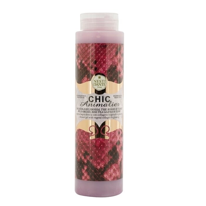 Chic Animalier Shower Gel - Wild Orchid Red Tea Leaves and Tiare - 300ml/10.2oz Image 1