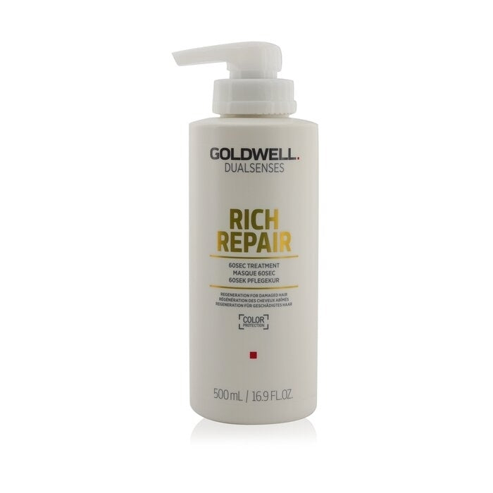 Goldwell - Dual Senses Rich Repair 60Sec Treatment (Regeneration For Damaged Hair)(500ml/16.9oz) Image 1