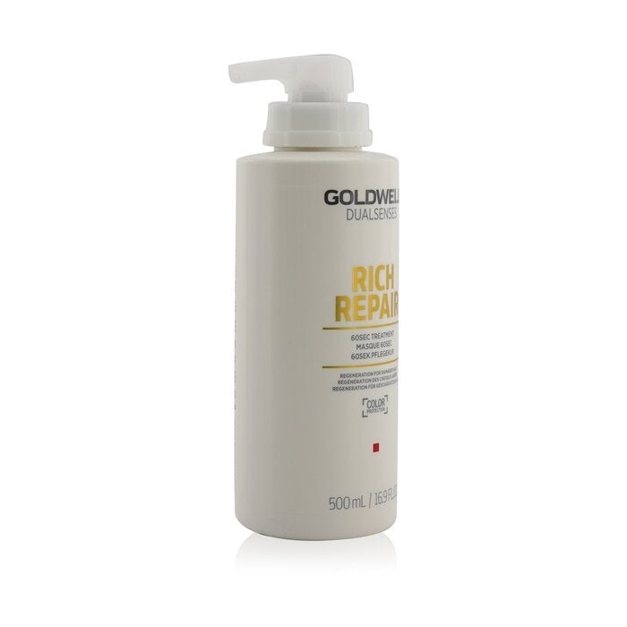 Goldwell - Dual Senses Rich Repair 60Sec Treatment (Regeneration For Damaged Hair)(500ml/16.9oz) Image 2