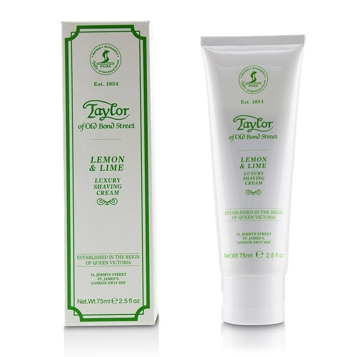 Taylor Of Old Bond Street - Lemon And Lime Luxury Shaving Cream(75ml/2.5oz) Image 1