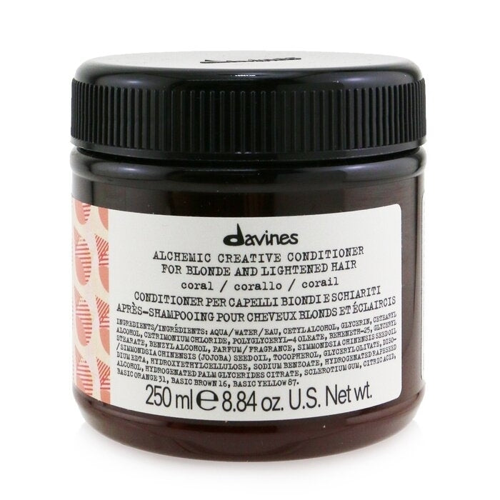 Alchemic Creative Conditioner -  Coral (For Blonde and Lightened Hair) - 250ml/8.84oz Image 1