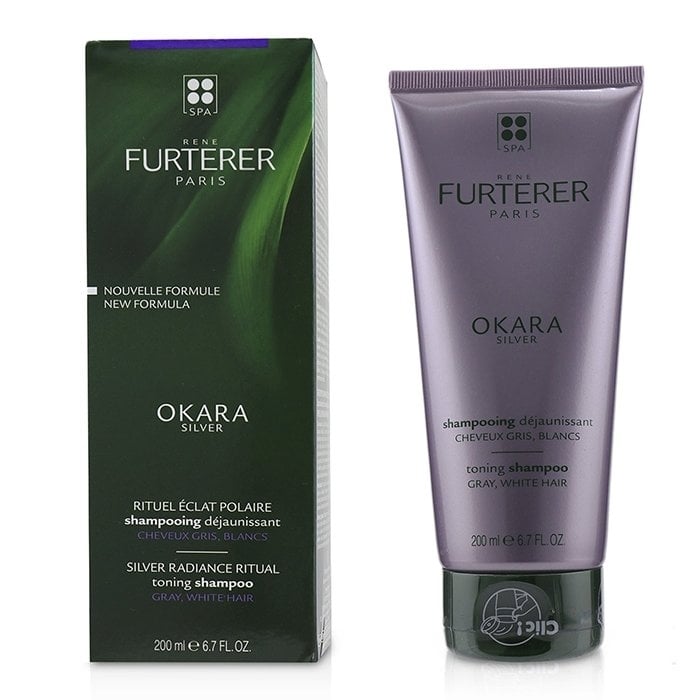 Rene Furterer - Okara Silver Silver Radiance Ritual Toning Shampoo (Gray White Hair)(200ml/6.7oz) Image 2