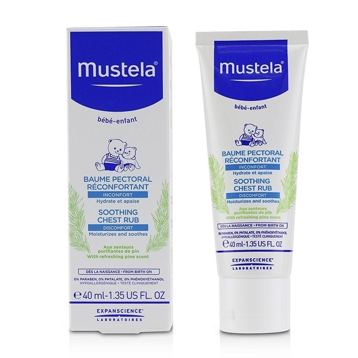 Mustela - Soothing Chest Rub - Moisturizes and Soothes(40ml/1.35oz) Image 2