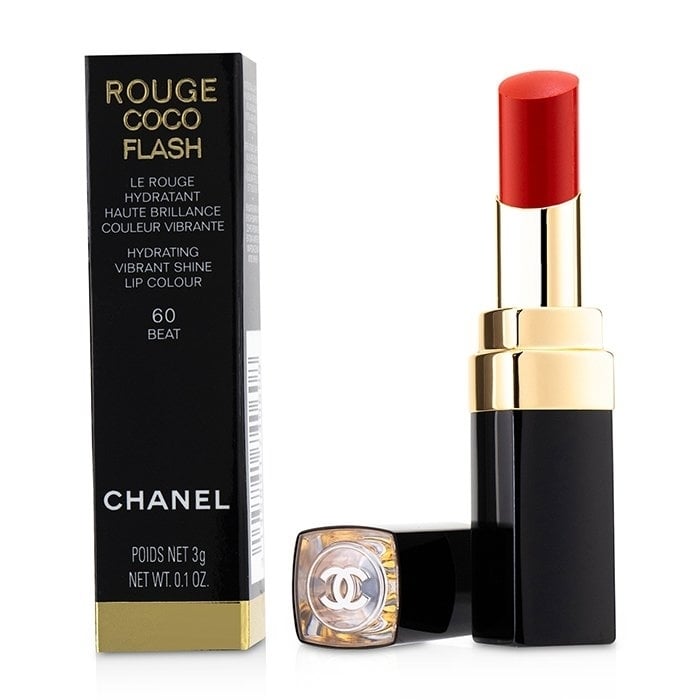 Chanel - Rouge Coco Flash Hydrating Vibrant Shine Lip Colour - 60 Beat(3g/0.1oz) Image 2